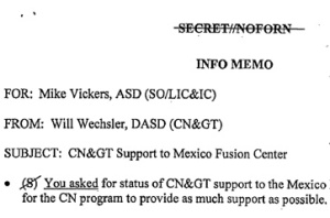El Secreto Centro de Fusion México prohibió a mexicanos y enfocó en “objetivos de alto valor”